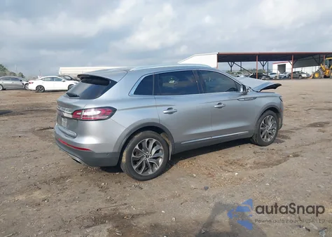 2022 Lincoln Nautilus Reserve z USA, uszkodzony, nr VIN 2LMPJ6K96NBL25039